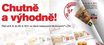 Kupony mcdonalds