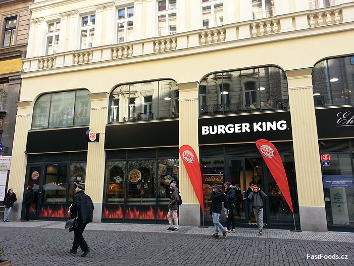 Burger King, City, 28. října, Praha 1