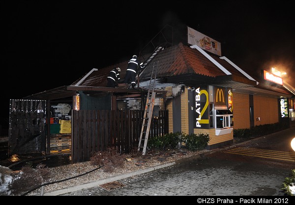 Požár McDonalds